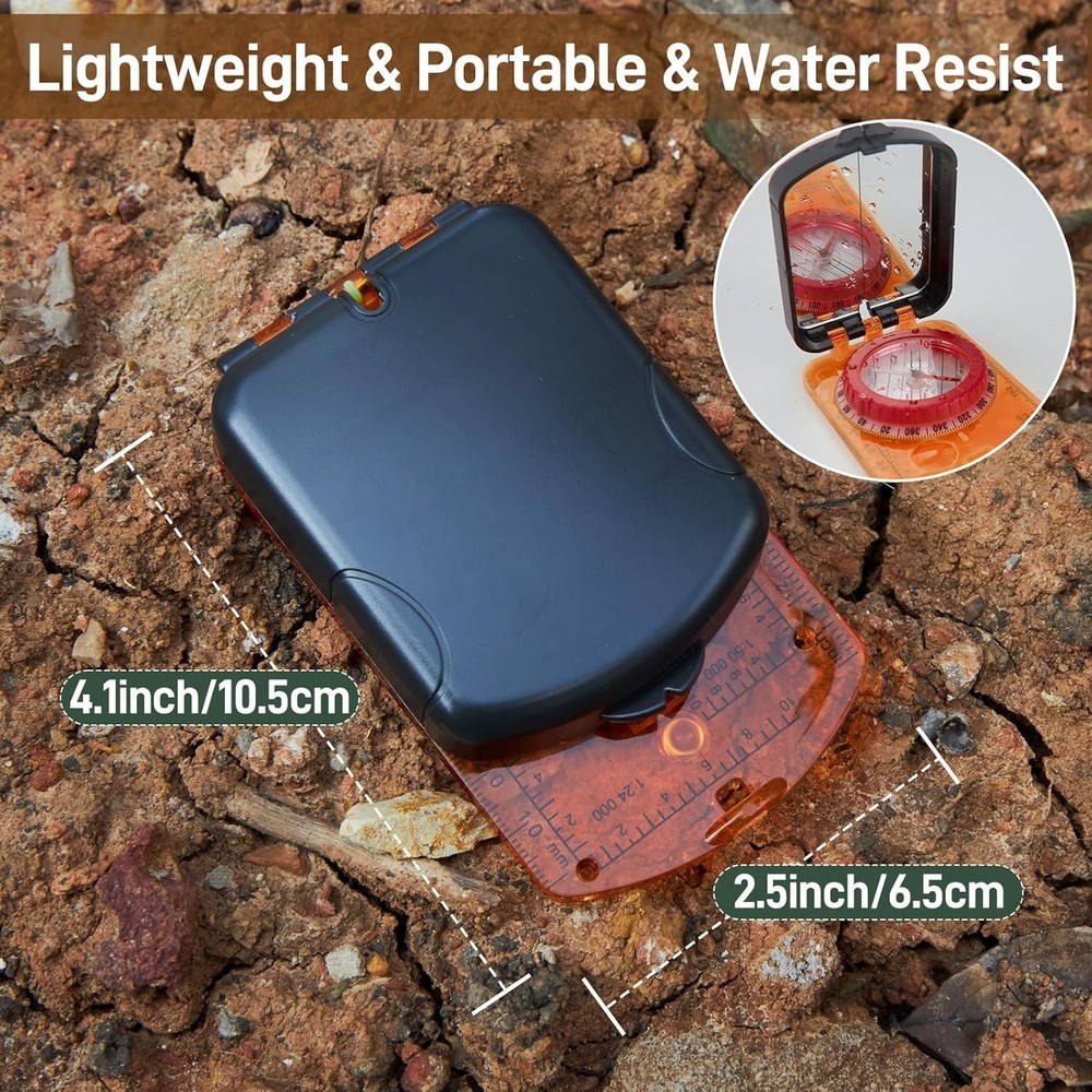 "Finest Mirror Compass Outdoor Navigation - Alternative "