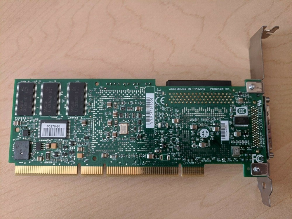 LSI Logic PCBX520-D2 PCI-X SCSI Raid Controller