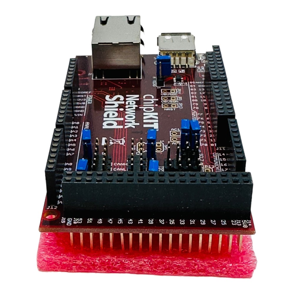 DILIGENT TDGL006 chipKIT NETWORK SHIELD COMMUNICATIONS EXPANSION FOR Max32 NOS