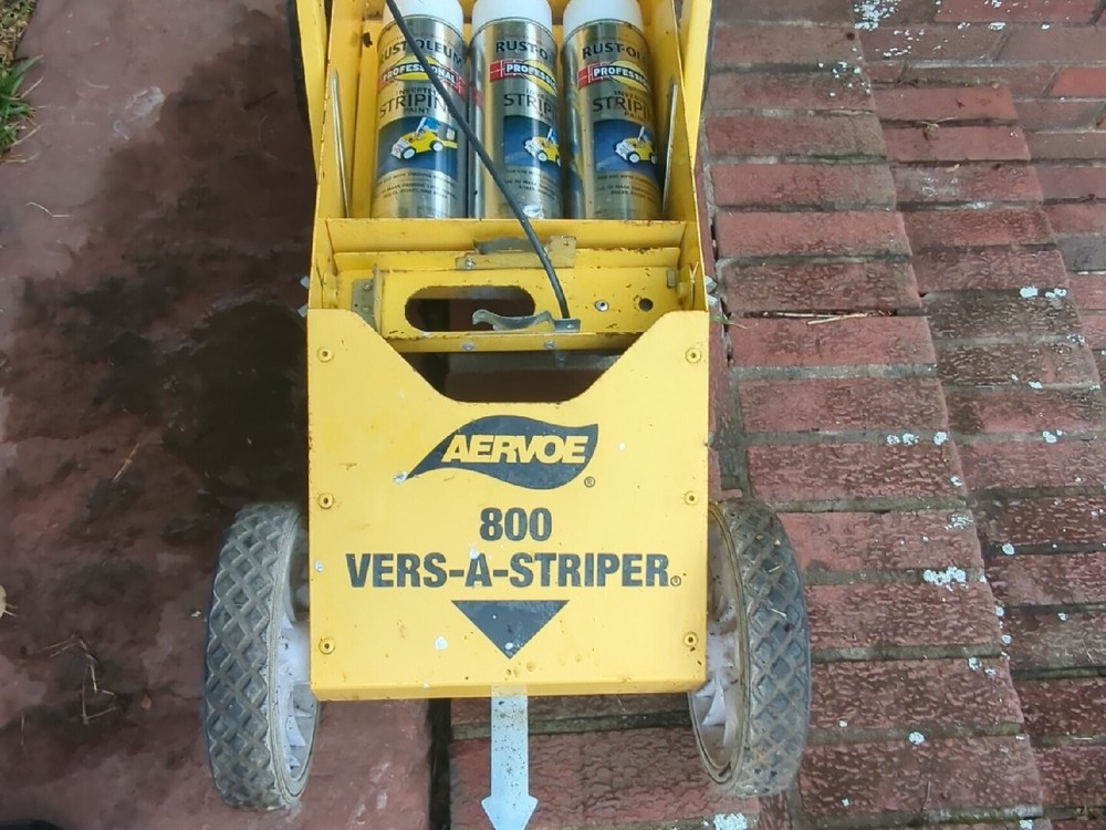 Aervoe 800 Vers-A-Striper Parking Lots Line Striper Painter Paintd Cart Machine