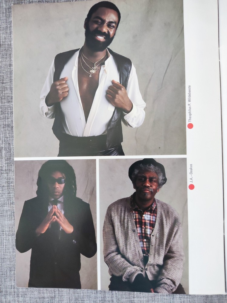 Lenny Henry UK Tour 1986 Programme