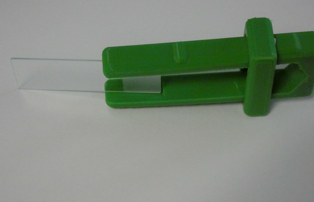 Plastic Microscope Slides Forceps Holder Rack For 3"x1" Standard Slide Staining