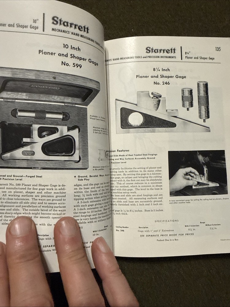 Starrett Catalog 75th Anniversary 🇺🇸
