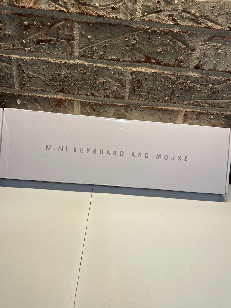 mini pink wireless keyboard and mouse 100% Tested WORKS