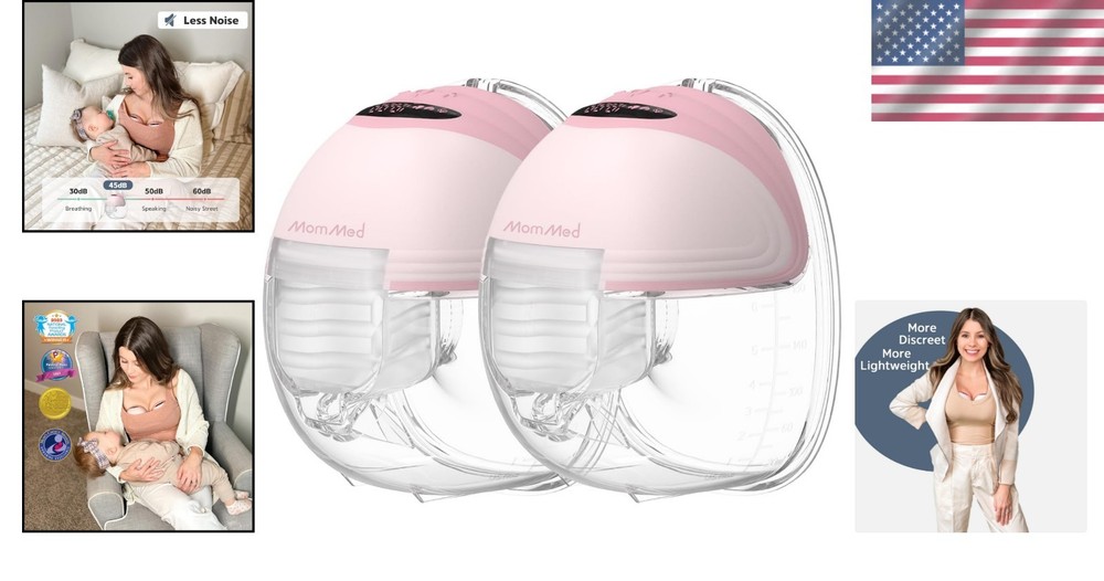 Double Electric Hands-Free Breast Pump