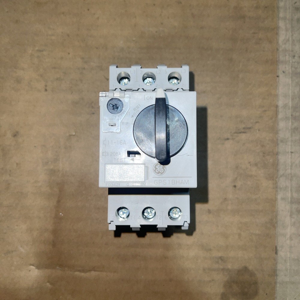 GE Manuel Motor Starter GPS1BHAM NEW TAKE OFF