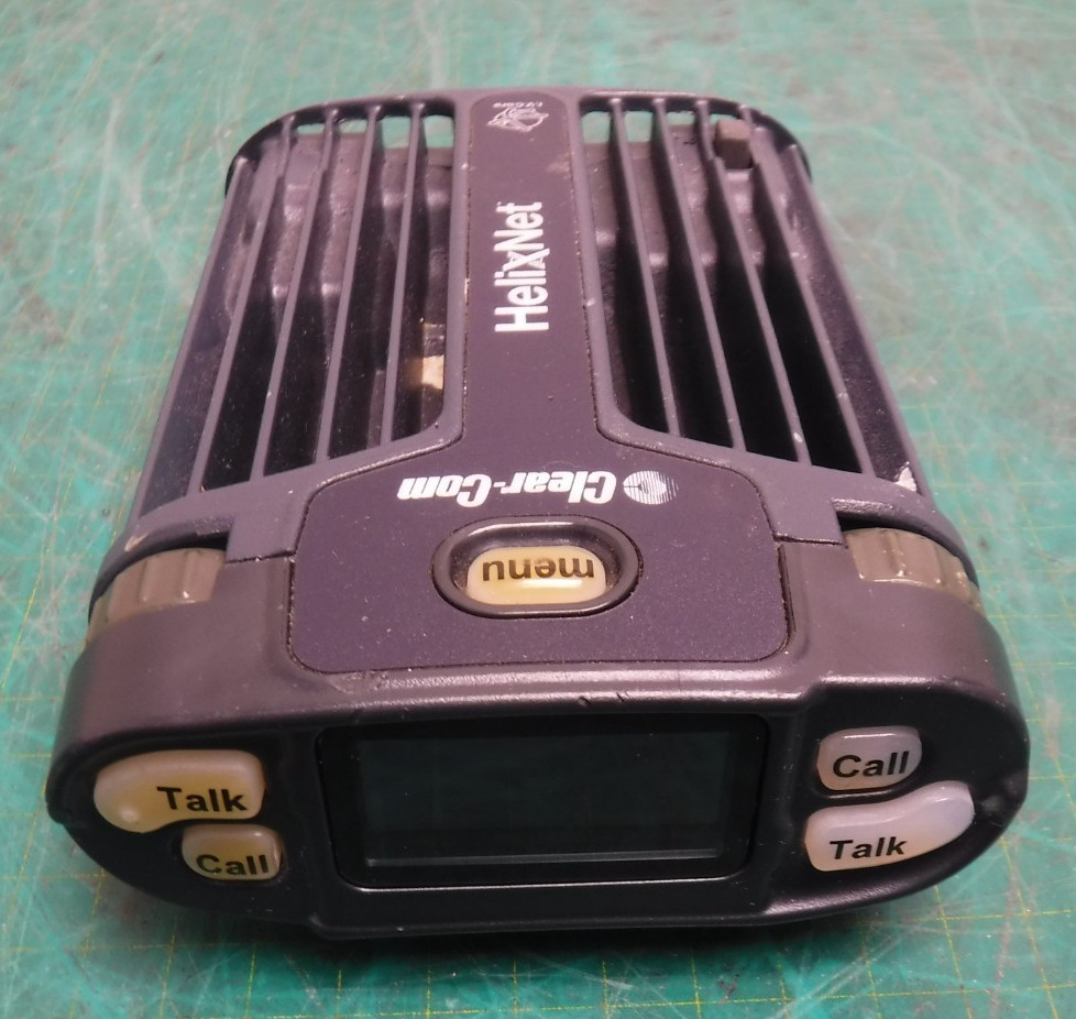 Clear-Com HelixNet HBP-2X 2-Channel Digital Intercom Beltpack