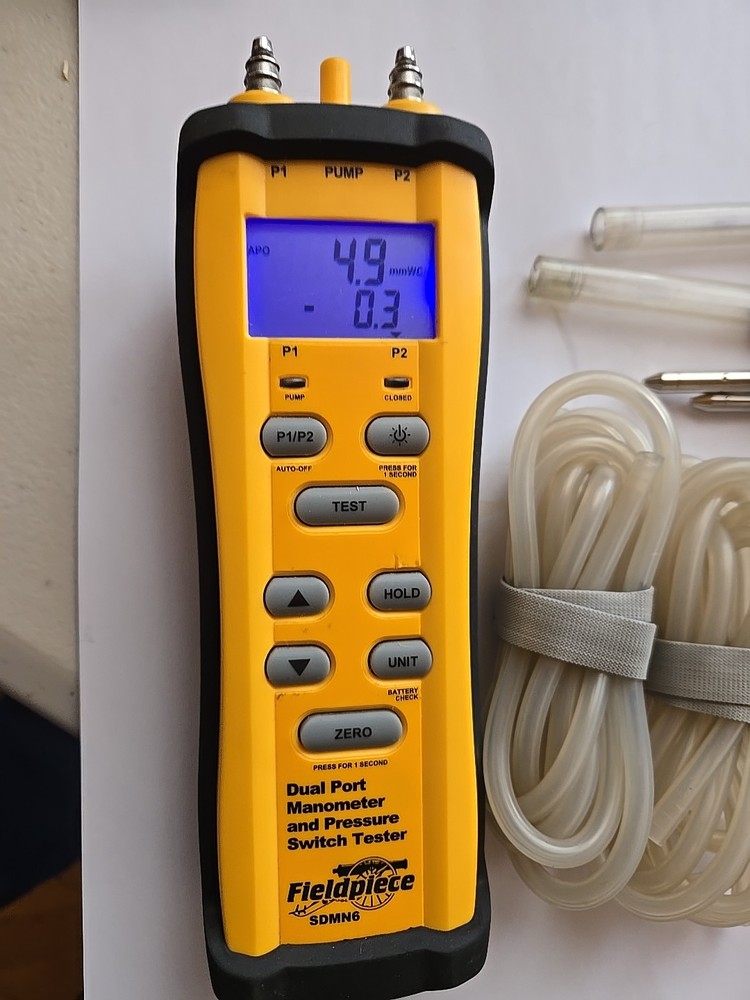 Fieldpiece SDMN6 Pressure Switch Tester