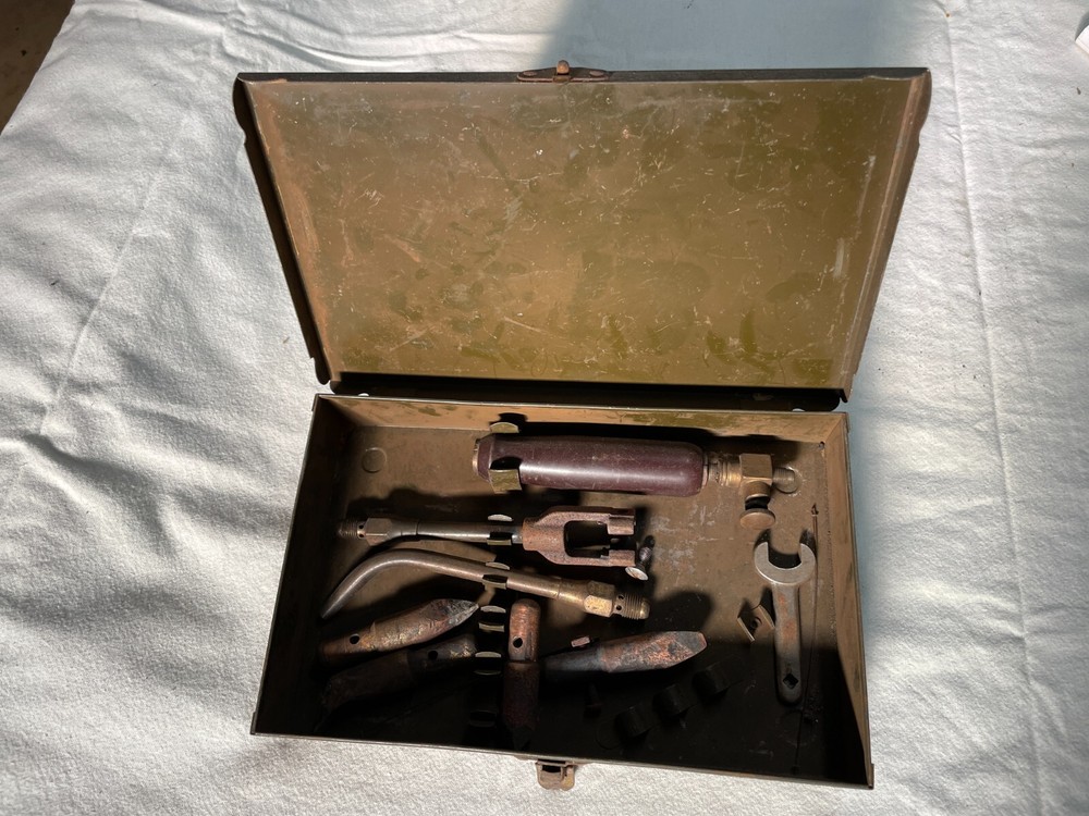 Antique Soldering Torch Tip Kit
