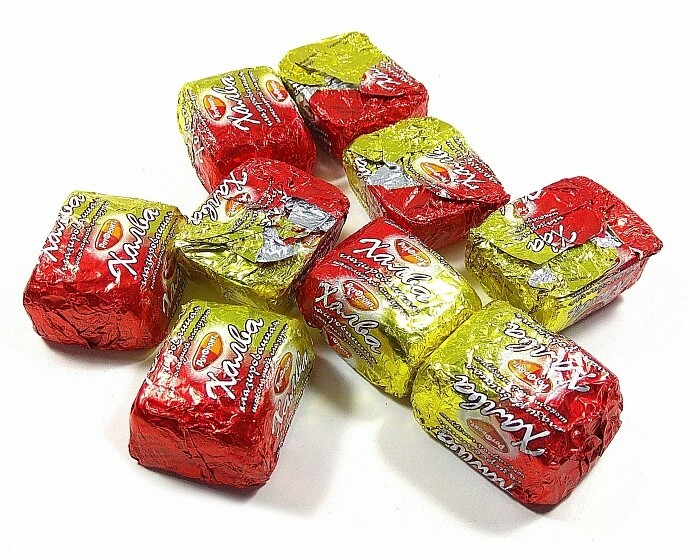 Chocolate Glazed Halva Russian Sweets Халва в Шоколадной Глазури 0.5lb/220g