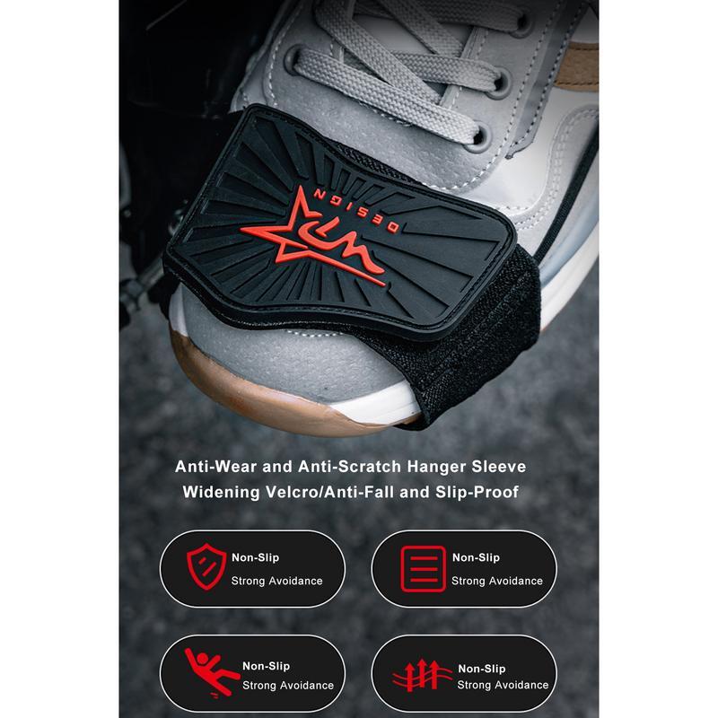 Motorcycle Motorbike Shift Pad Non-Slip for Motorcycle Shoe Protector Boot Cover