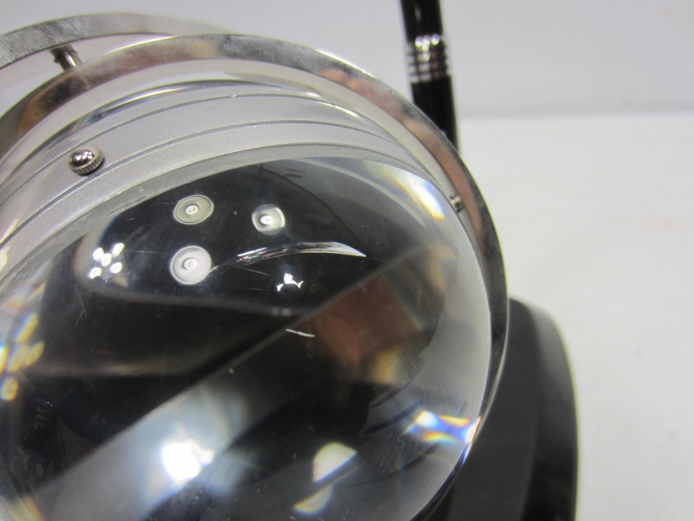 Seth Thomas Gyroscope Desk Clock w/Pen Set