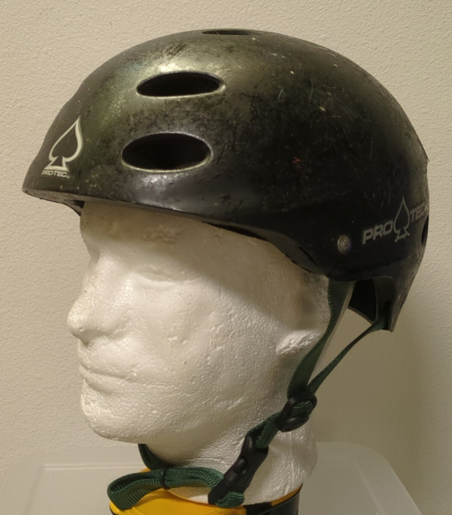 Pro-Tec Ace Skate SXP Skateboard Helmet XL Black Military/Tactical Bump Project