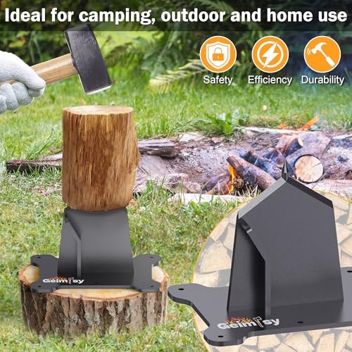 Firewood Kindling Splitter - Heavy Duty Ax for Efficient Classic Edition