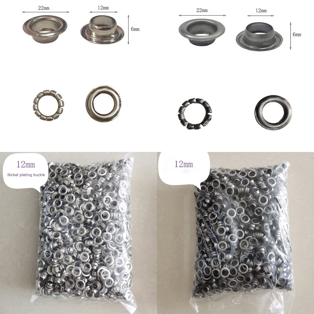 Button Maker Eyelet Puncher Machine Grommet Hole Punching 12mm