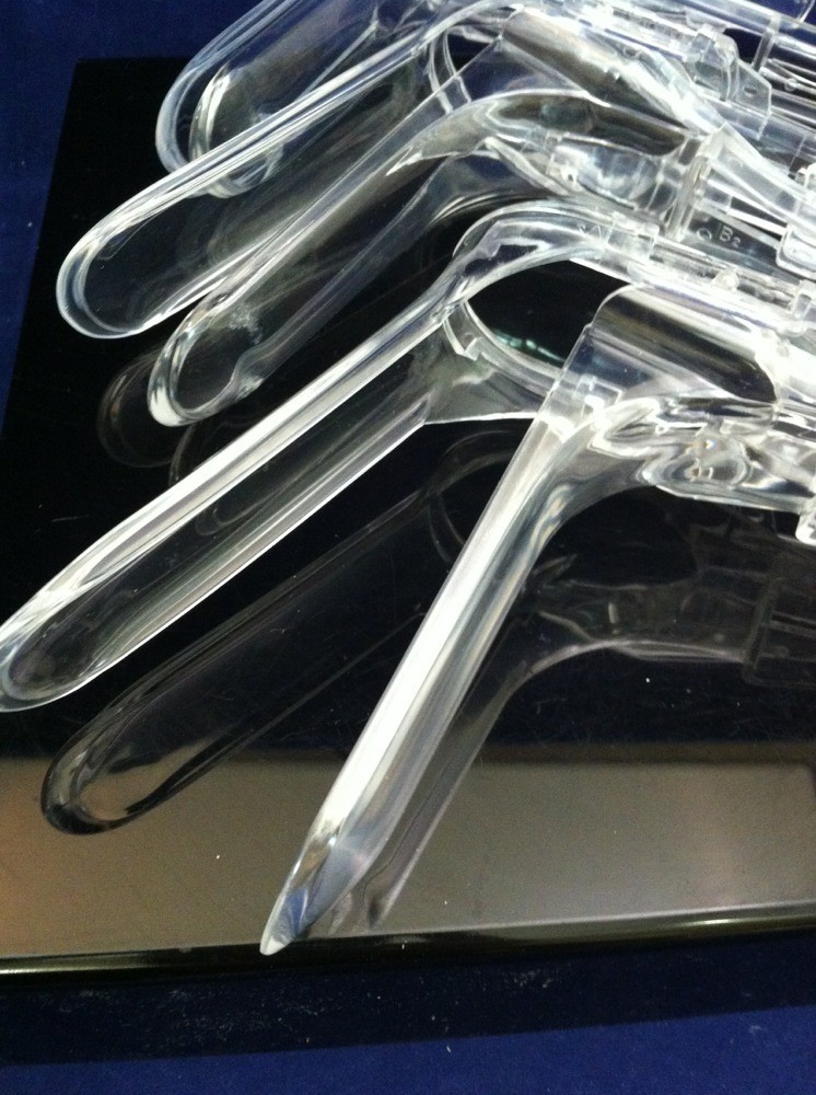 3 Pack Medium Vaginal Speculums Disposable Clear
