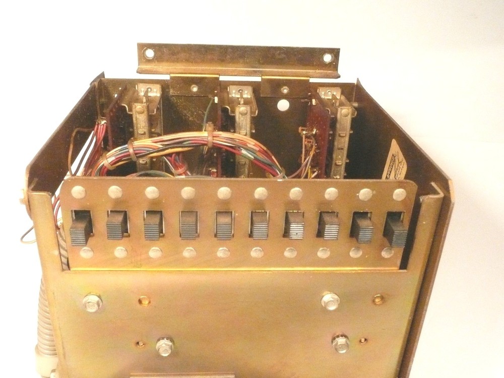 ROWE JUKEBOX R-74: untested BUTTON UNIT w/ ELECTRONICS, CABLE, & JACK