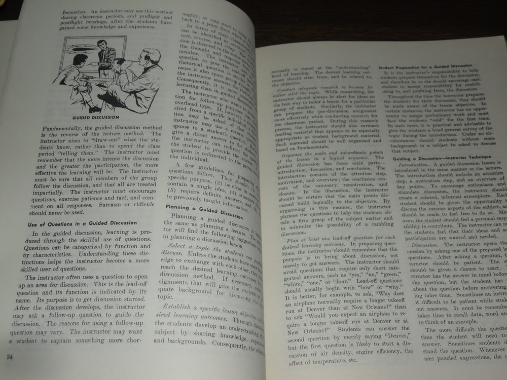 Vintage 1977 Aviation Instructors Handbook