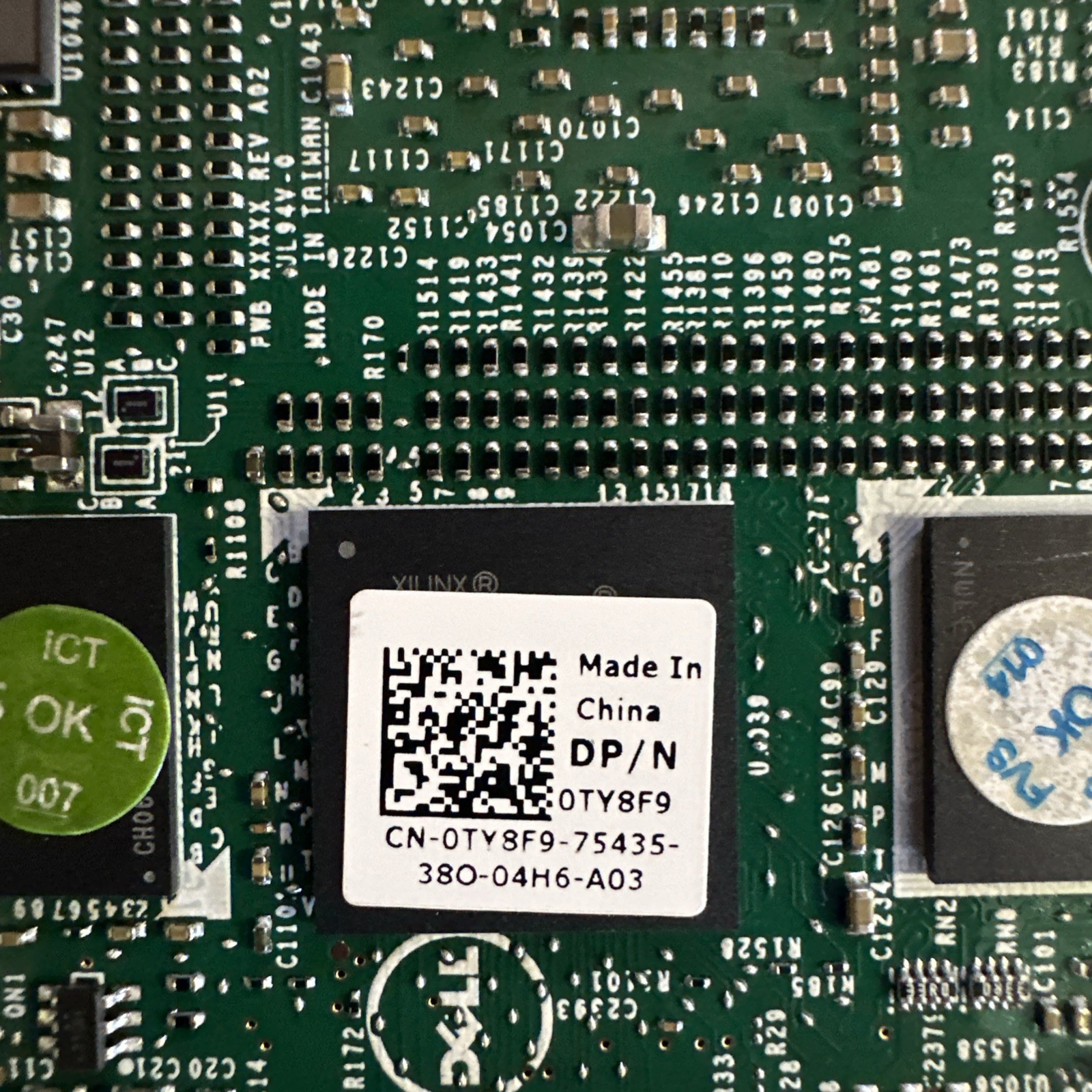 DELL TY8F9 N3V6G✅PERC H710P 6GBPS 1GB Mini Mono RAID Controller with Battery