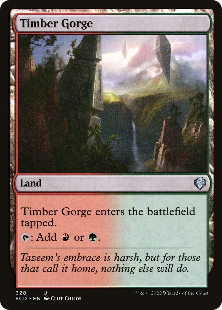 Timber Gorge Starter Commander Decks 328 MTG LP