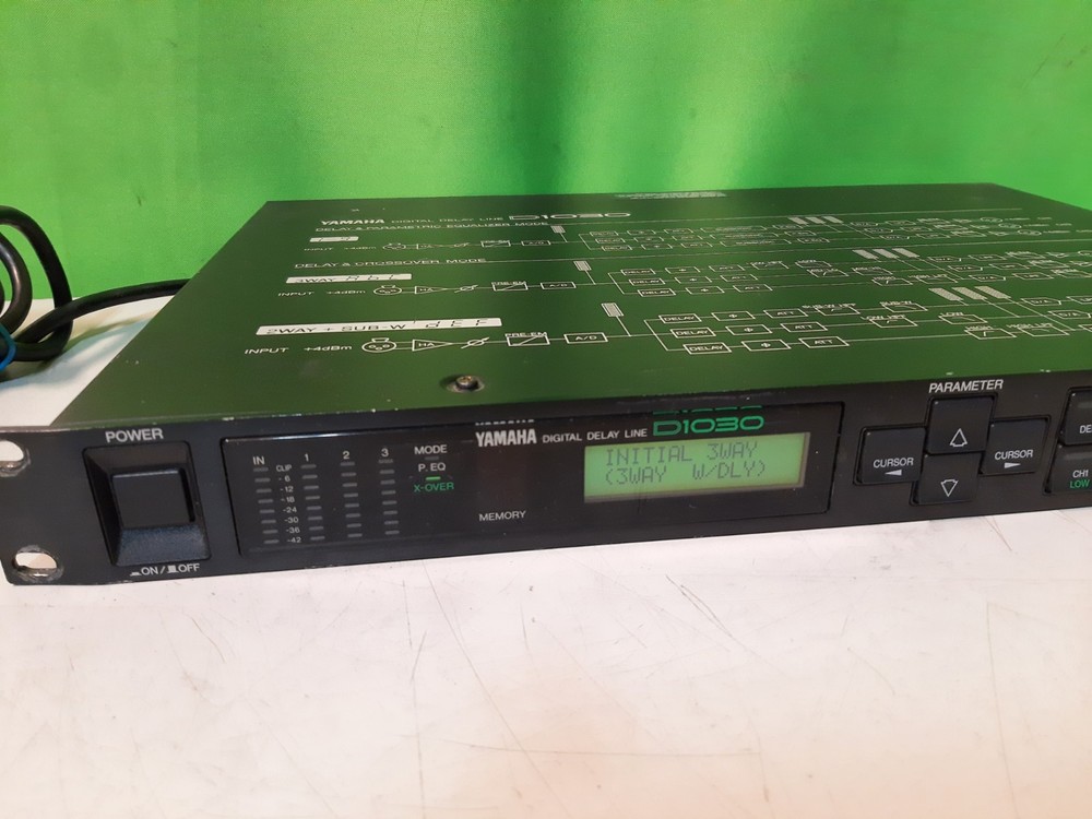 Yamaha D1030 Digital Audio Delay, Parametric Equalizer, Crossover