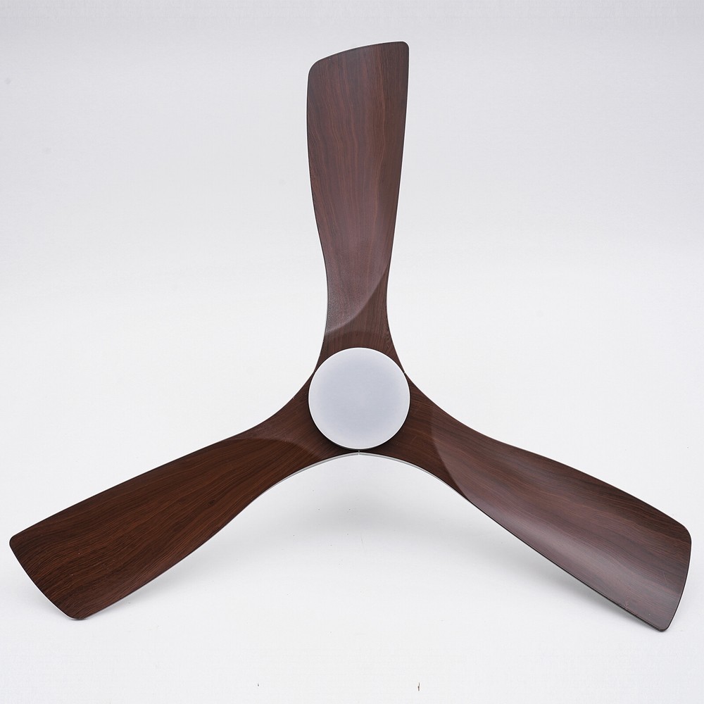 42" Flush Mount Indoor Ceiling Fan Light with Remote Control & AAA Batteries