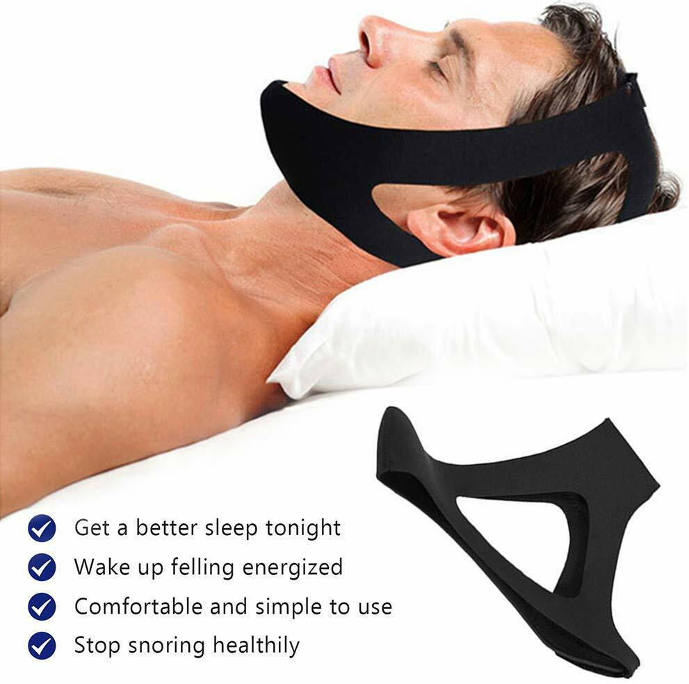 Anti Snore Chin Strap Solution, Snore Reducing Aids
