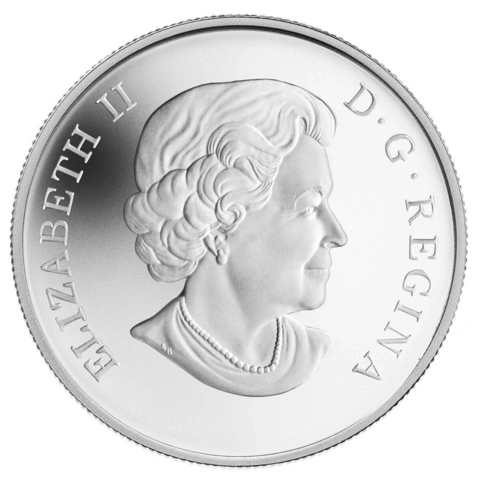 2011 Canada 25-cent coin Orca colorized UNC