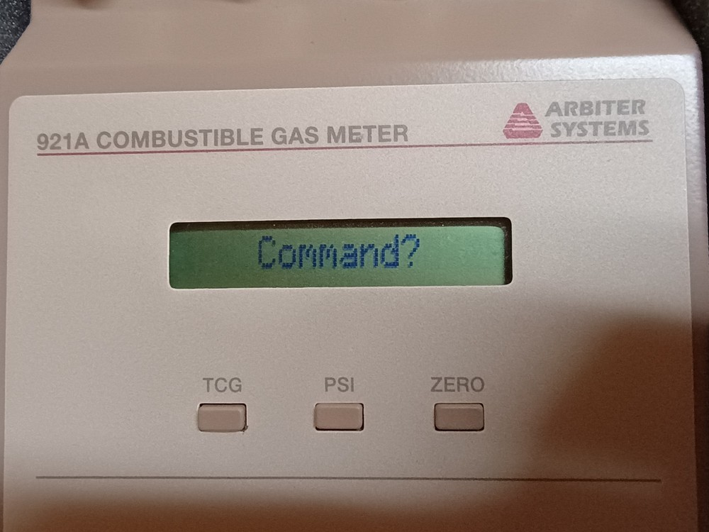 Arbiter Systems 921A Combustible Gas Meter