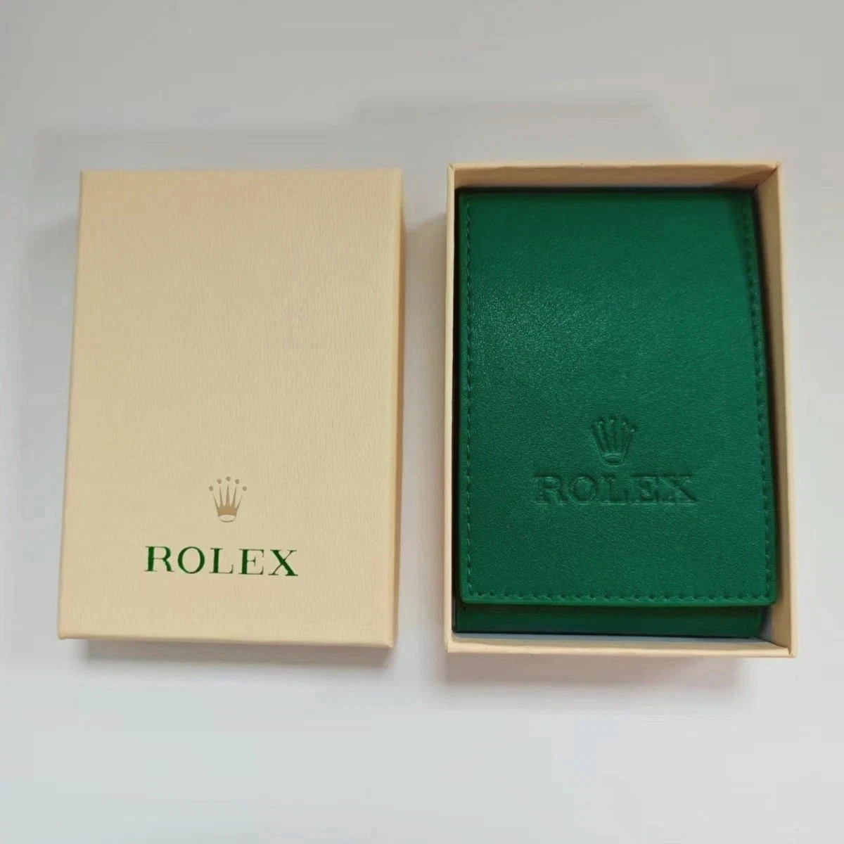 Rolex Leather Travel Pouch Premium Service Center Pouch Best Price No Watch