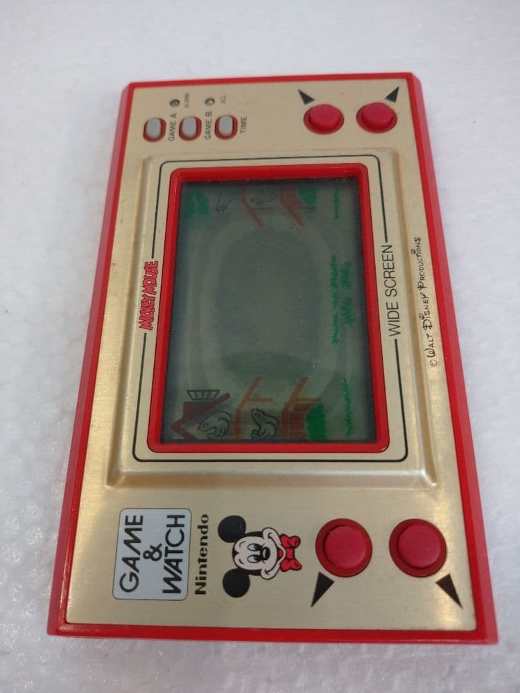 Nintendo Game & Watch Mickey Mouse (LCD Screen Malfunction)
