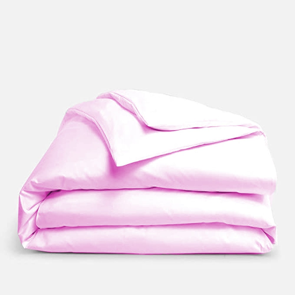 Lovely Solid Pink Bedding Collection 1000/1200 TC 100% Cotton