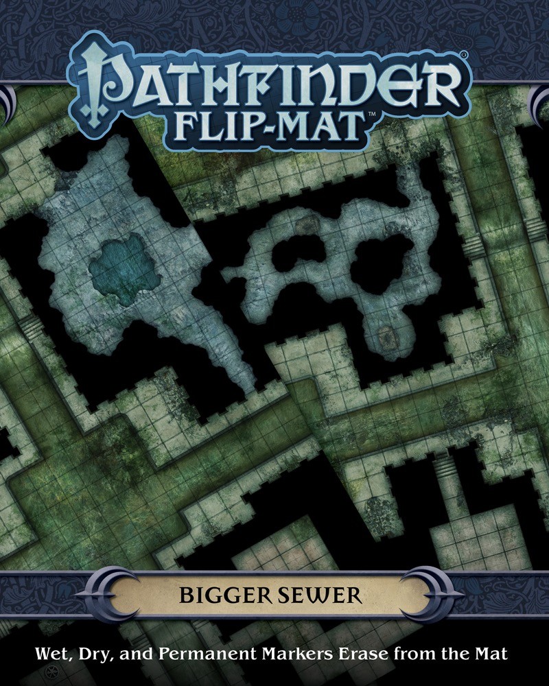 Pathfinder (RPG) Flip-Mat: Bigger Sewer