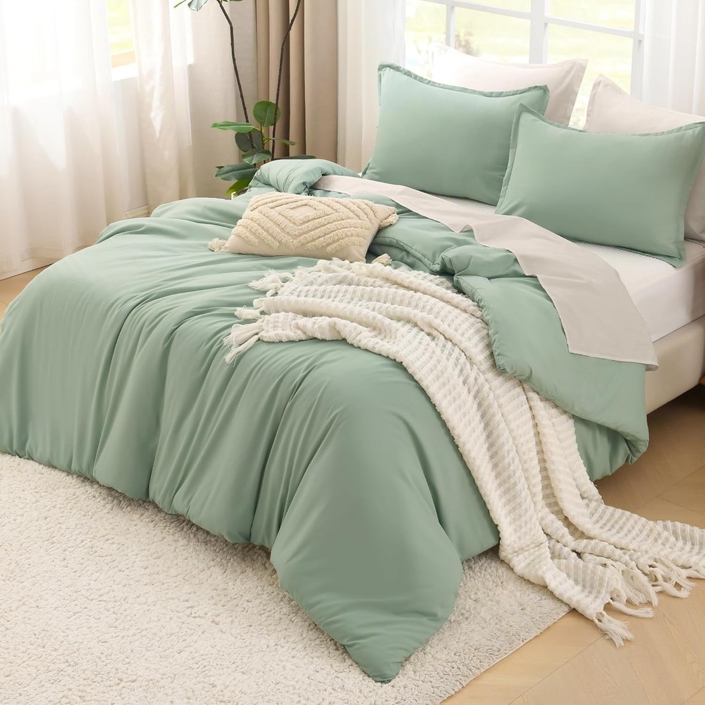 King Size Down Comforter Set, 3-Piece