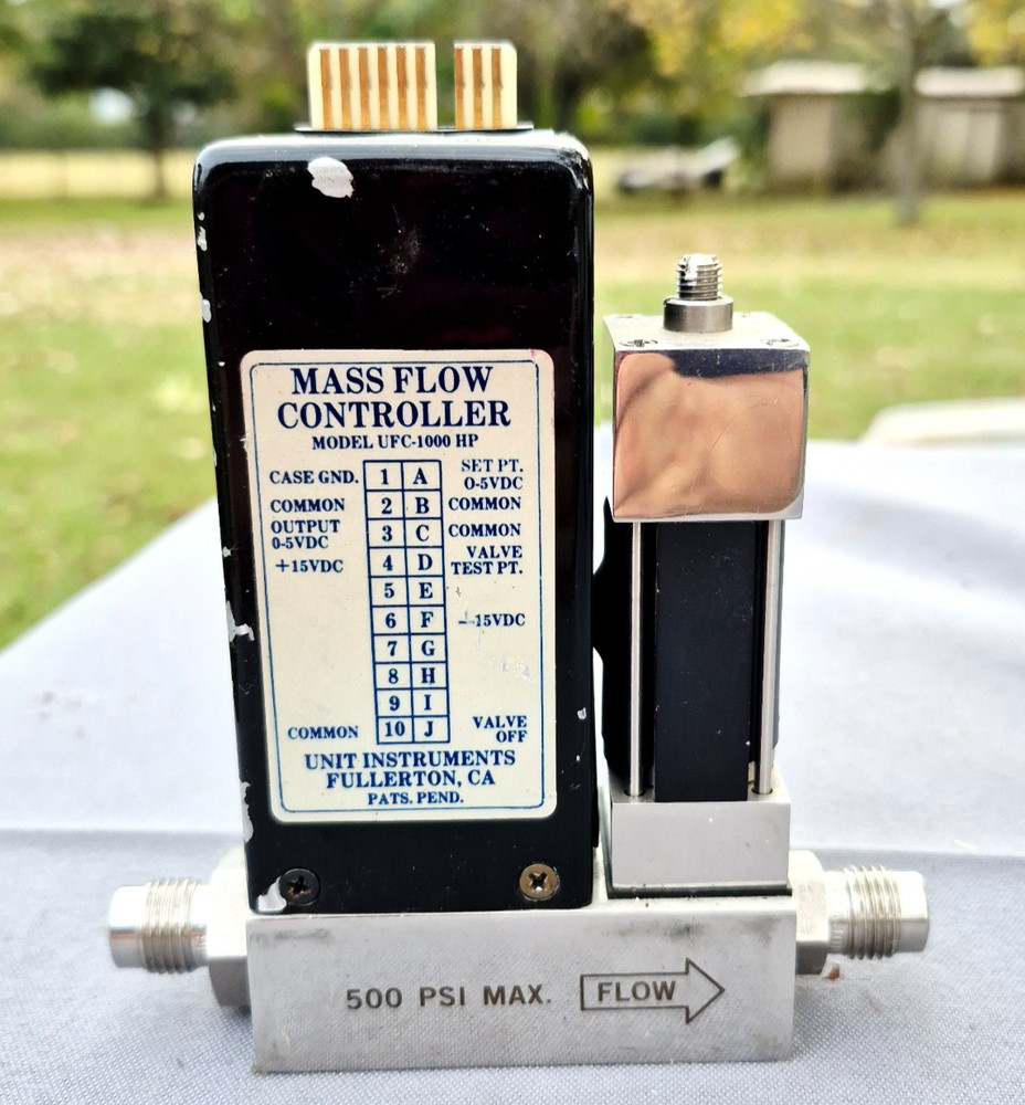 Unit UFC-1100 HP Mass Flow Controller Range 50 SCCM Gas CHF3