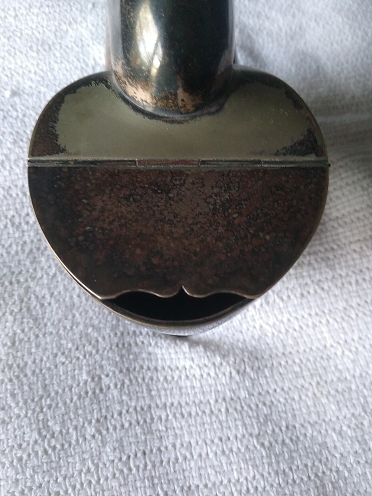 Antique Silver Spoon Warmer Shell