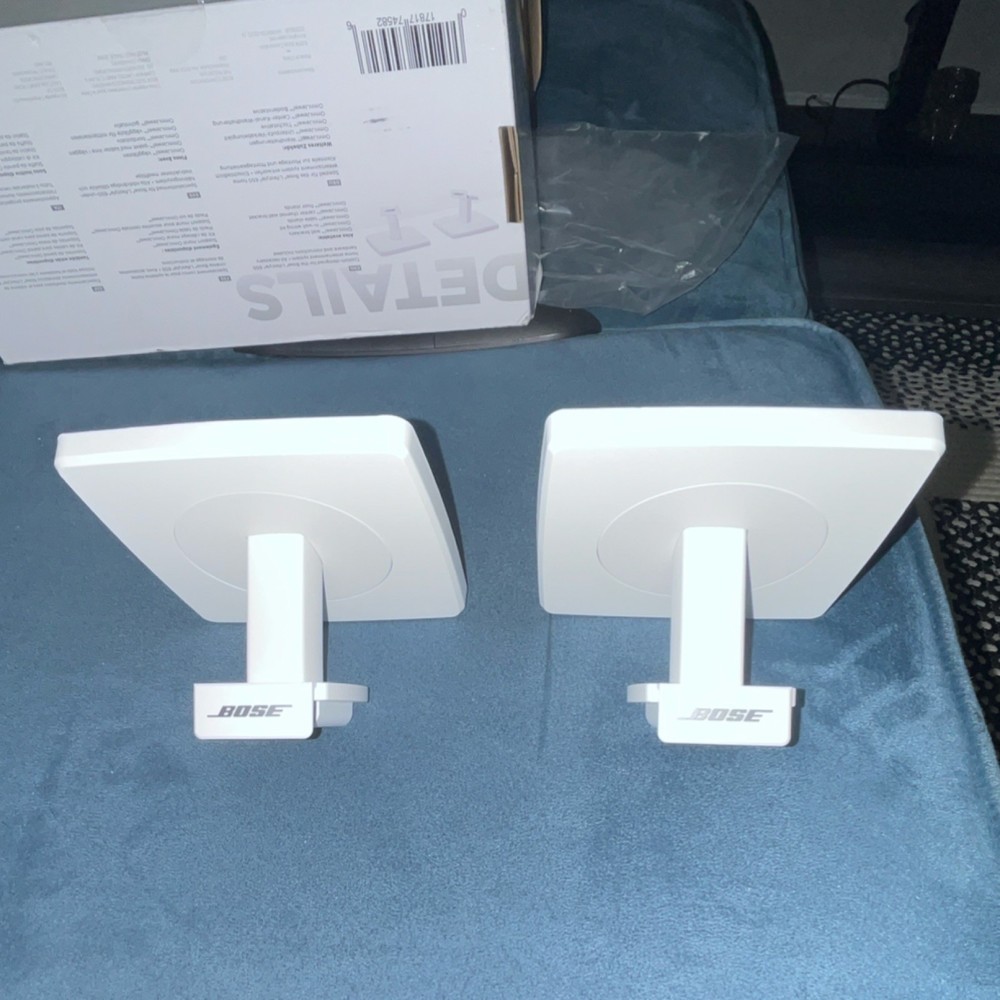 Bose OmniJewel Fixed Ceiling Mount Brackets White