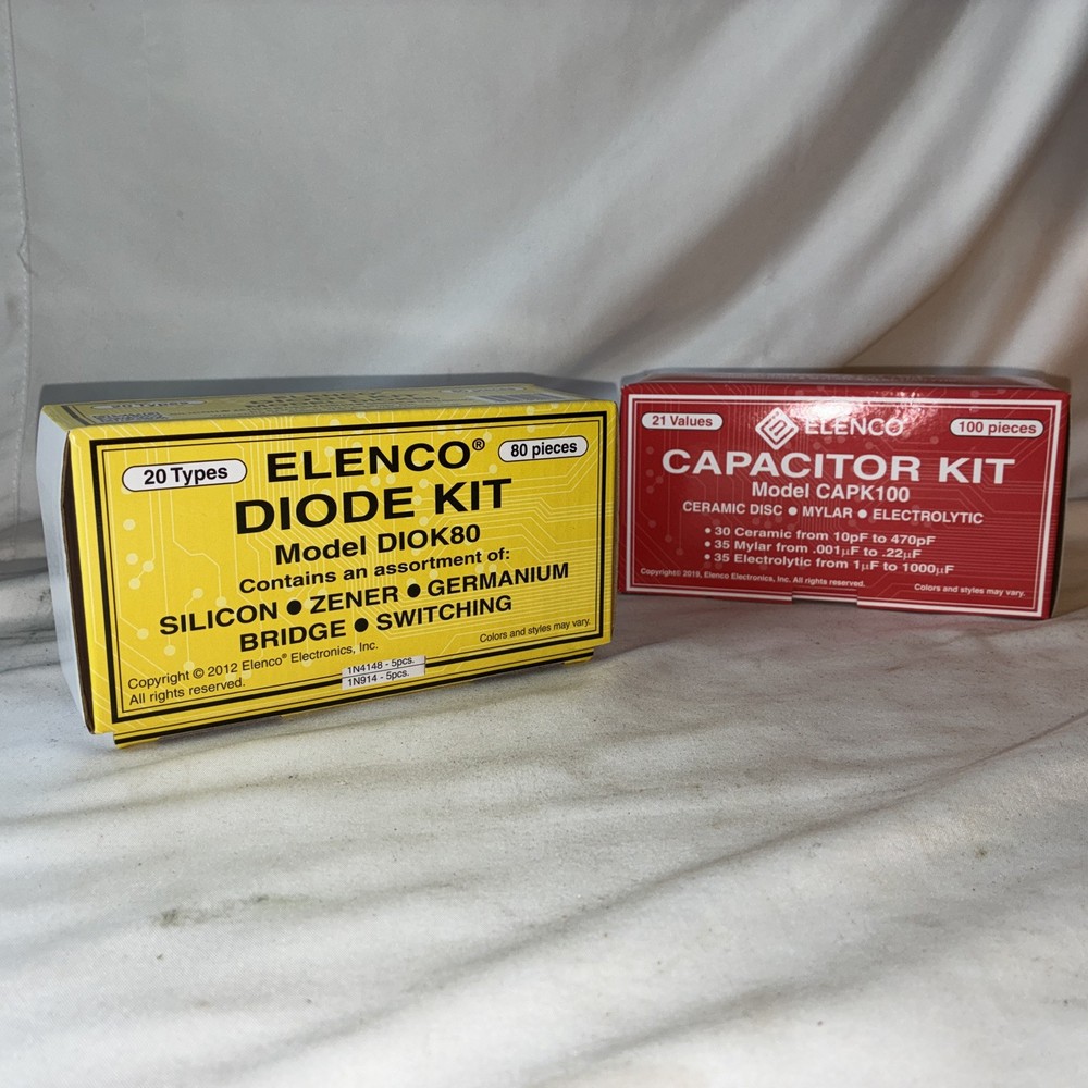 ELENCO DIODE KIT/COMPACITOR LOT