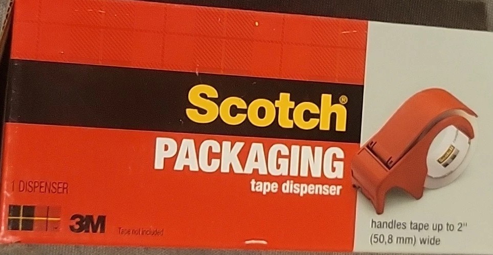 3M Scotch Handheld 2" Packaging Tape Dispenser