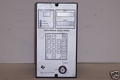 Texas Instruments Timer Counter Access module PM550-410
