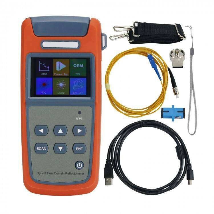 Mini Optical Time Domain Reflectometer OTDR Visual Fault Locator Built-in VFL