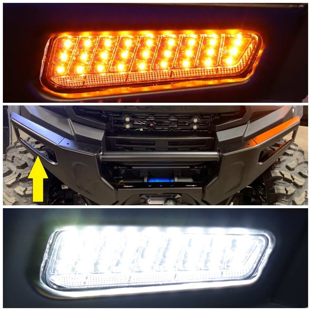 Turn Signal Kit For 2025 Polaris Ranger XP 1000 Northstar Street Legal Plug Play