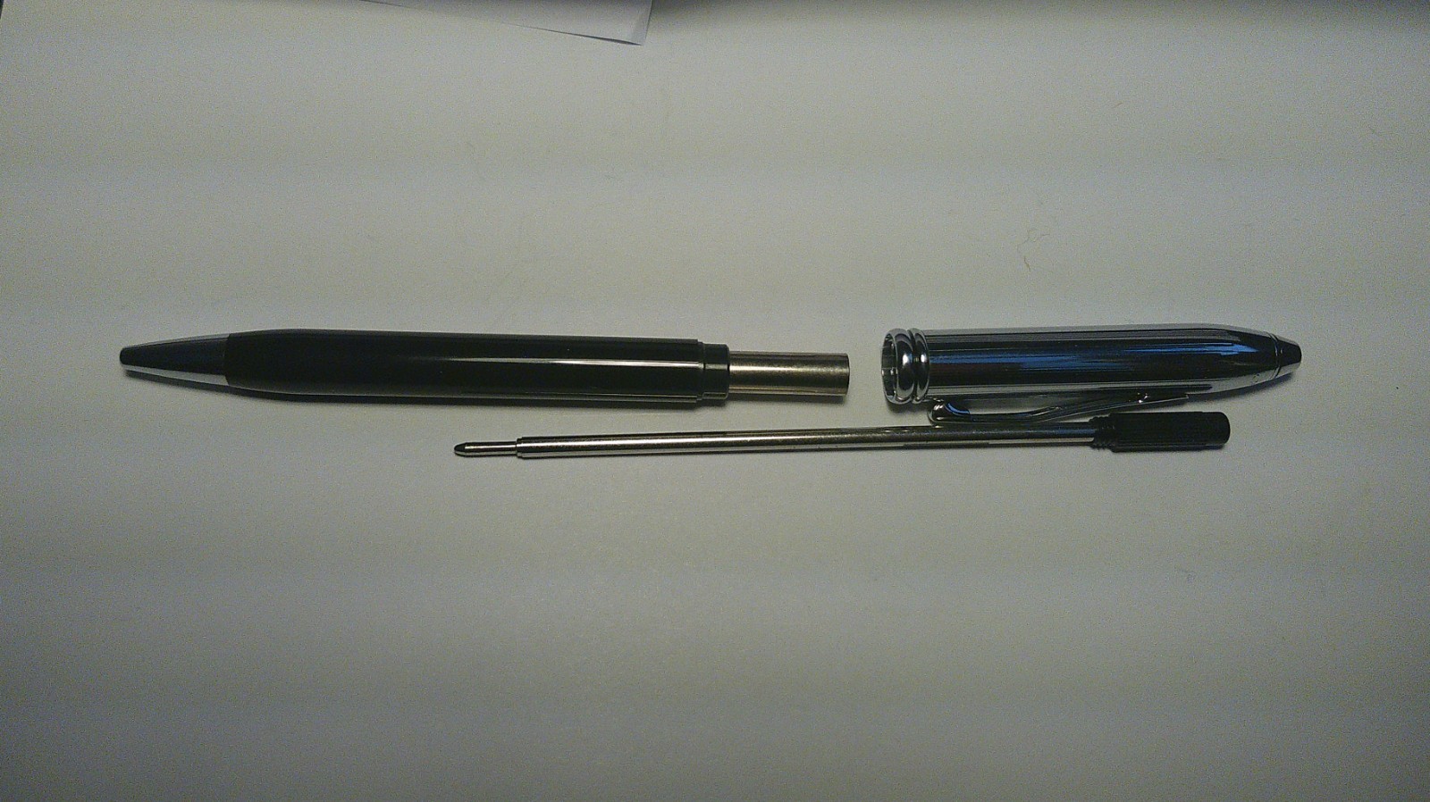 Cross Townsend Tuxedo Chrome and Black Ballpoint- NEW Stock - Retail $140