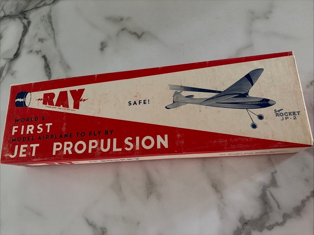 Ray Jet Propulsion Super Rocket JP-2 Model Kit 1950