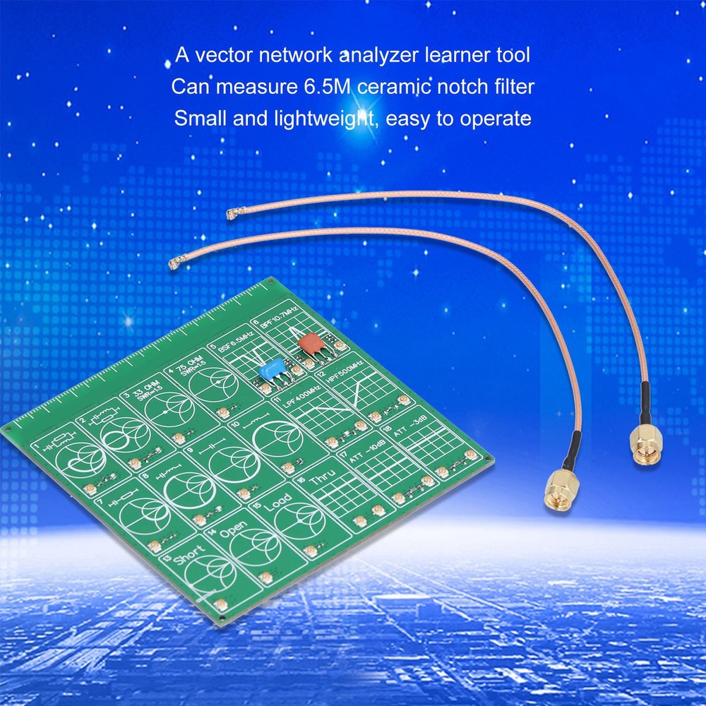 RF Demo Kit Tester Module Vector Network Analyzer Test Filter Attenuator Board
