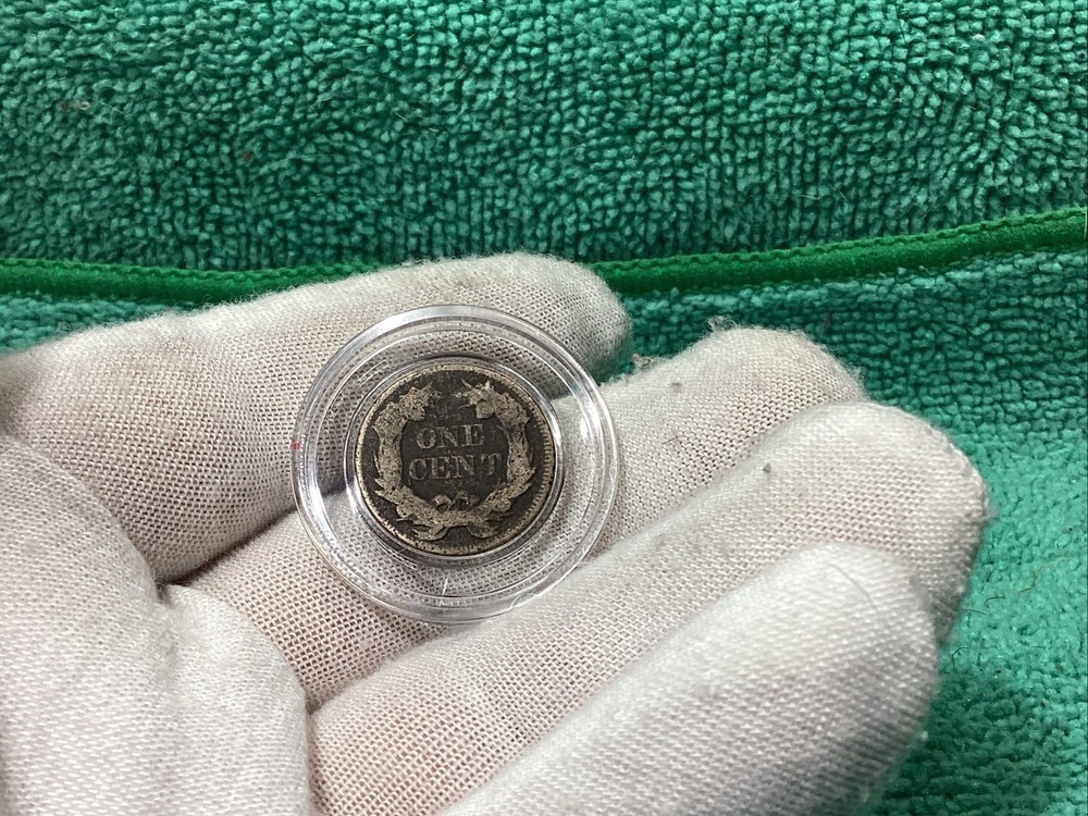 1857 FLYING EAGLE 🦅 PENNY THE 1st SMALL CENT SERIES DECENT REVERSE🤓