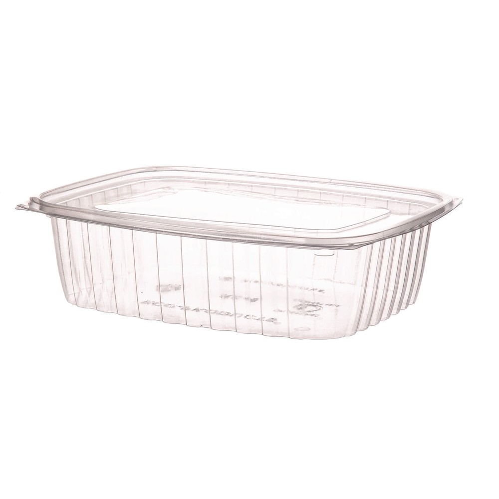 Eco-Products Renewable/Compostable Rectangular Deli Container 48oz Clear 200/CTN