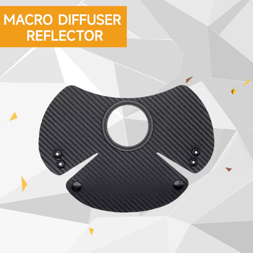 For Macro Flash Speedlite Softbox Diffuser Reflector Snoot Diffuser Universal