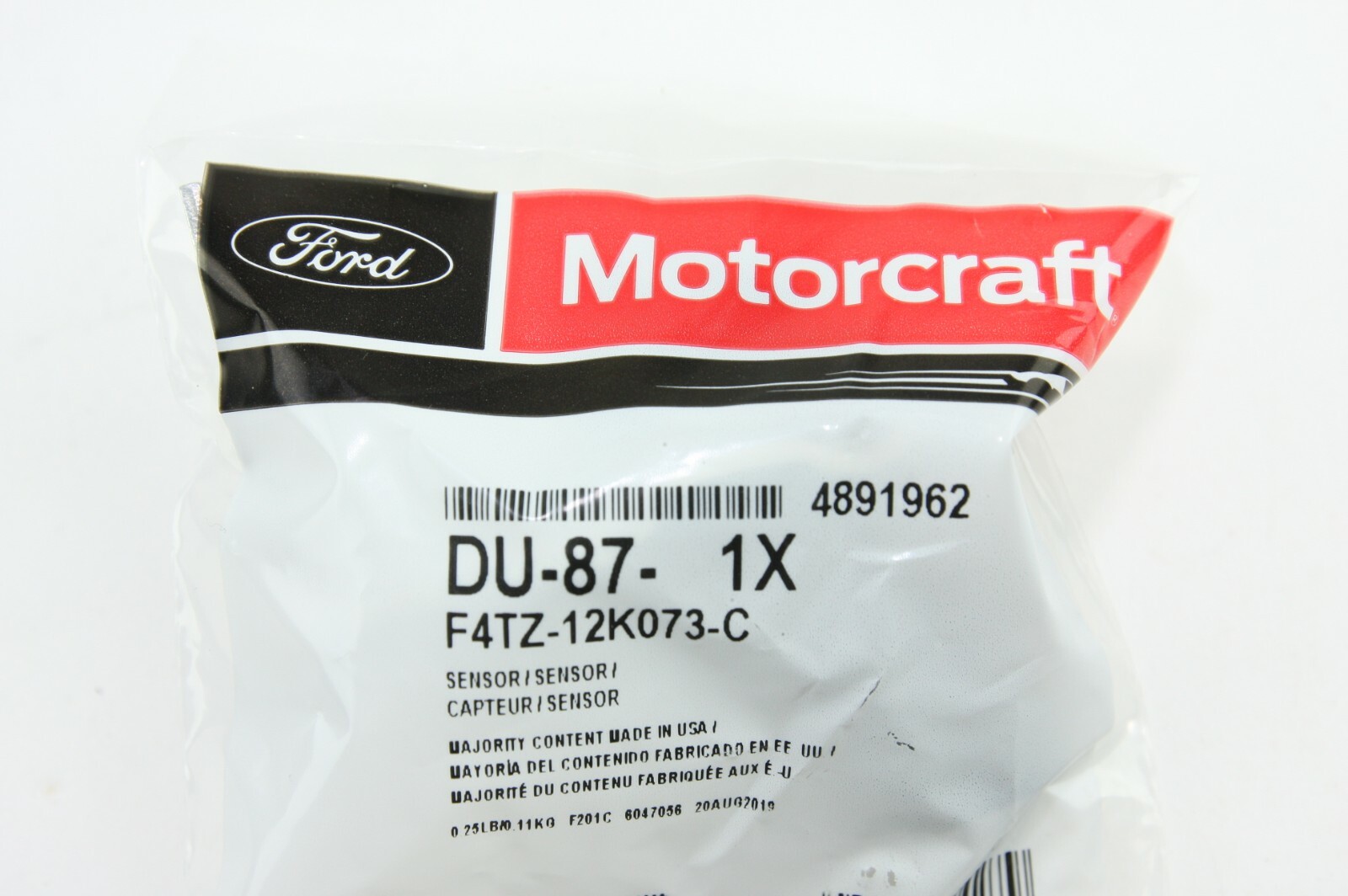 Genuine Motorcraft 7.3L Powerstroke Diesel Cam Position Sensor DU87 F4TZ12K073C