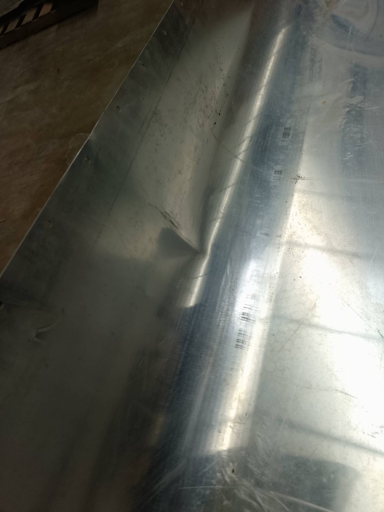 DAMAGED Peterbilt 379 Extended Hood Top Panel - Left